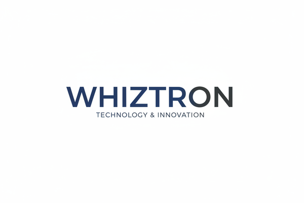 WHIZTRON Text Logo